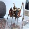 3D DIY Steampunk Mechanical Insect Cricket Full Metal Assembled Model Pure Handmade Crafts Creative Ornaments (DIY Cricket) view 3