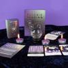 Gift Republic Psychic Reading Kit Host Your Own Divination Crystal Ball Tarot Cards Gift Set, Purple view 3