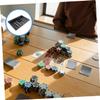 GLSTOY Table Chip Storage Tray Plastic Poker Chip Holder Space-Saving Design Lightweight and Easy to Store for Game and Parties view 2