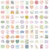 100PCS Dovipta Pink Inspirational Stickers - Preppy Motivational and Aesthetic Encouragement for Students, Teachers - Vinyl Waterproof for Water Bottle, Laptop, Scrapbook, Journal view 2