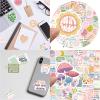 100PCS Dovipta Pink Inspirational Stickers - Preppy Motivational and Aesthetic Encouragement for Students, Teachers - Vinyl Waterproof for Water Bottle, Laptop, Scrapbook, Journal view 4