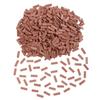 1000 pcs, Mini Bricks for Crafts, Tiny Bricks for Landscaping, Miniature Pavement Bricks, Red Miniature Bricks, 1/12 Scale Accessories view 2