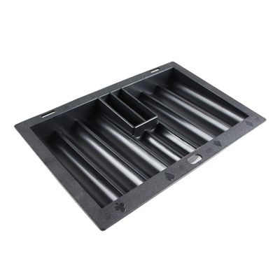 LALADEFIEE Thick Plastic Poker Chip Tray for Storage Capacity Chip Holder for Poker Games Smooth Surface Flat Base for Table Use