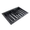 LALADEFIEE Thick Plastic Poker Chip Tray for Storage Capacity Chip Holder for Poker Games Smooth Surface Flat Base for Table Use view 1