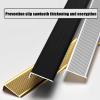 Aluminum Stair Corner Strips, Step Edge Strips, 1.5mm Thick L-Shaped Edge Strips, Corner Protectors, Metal Closing Decorative Strips(Gold,50x30x300cmcm/19.7x11.8x118.1in) view 3