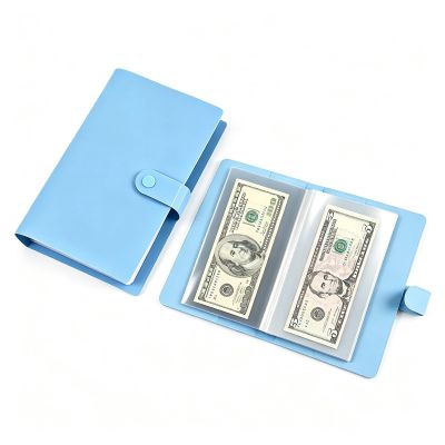 100 Pocket Currency Album, Cash Collection Book, Paper Money World Currency
