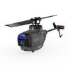 Actualia C127AI Scout Drone RC Helicopter with 1080P Camera, 2.4G 4CH Single-Rotor Brushless Remote Control Military Aircraft Helicopter Model, Optical Flow Positioning (RTF) view 2
