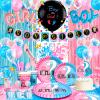 158 Pcs Gender Reveal Party Decorations Supplies, 10 Guests Gender Reveal Plates and Napkins Cups Table Cloth Foil Balloons Banner Fringe Photo Booth Props Cupcake Toppers etc view 1