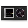 Allenkwok CD Display Frame for Discs & Cases  EVA Foam Slot, Black Flocked Fabric  Home Decor Desktop and Wall Mountable (7.7" x 14.4") view 1