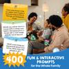 400 Silly, Interactive Conversation Cards for Kids Ages 6-11 - Laugh and Connect with Activities and Questions from 16 Categories - 2.5" x 1.75" Cards Great for Road Trips, Family Dinner, or Class view 2