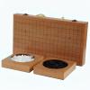 19x19 Go Game Set,Wooden Foldable Go Game Board Set, Traditional Weiqi Tabletop Strategy and Skill Game Puzzle Games for Adults Travel Folding Gift Box Board view 1
