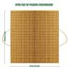 19x19 Go Game Set,Wooden Foldable Go Game Board Set, Traditional Weiqi Tabletop Strategy and Skill Game Puzzle Games for Adults Travel Folding Gift Box Board view 4
