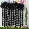 105pcs Black Link Balloons 6 inch Quick Link Balloons Latex Linking Balloon for Photo Shoot Baby Shower Birthday Party Decorations view 1
