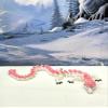 3D Printed Dragon, Articulated Unicorn Dragon, 12" White and Pink Unicorn Dragon, Fidget ADHD Autism Toy, Executive Desk Toy D061-DR view 3