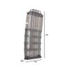 Worker Mod 12-Darts ABS Plastic Magazine Clip Replacement Quick Reload Clip for Nerf N-Strike Elite Toy Blasters (Black Transparent) view 2