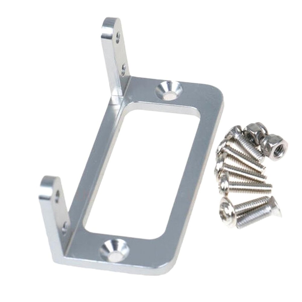 VERBANA RC Model Car Aluminum Alloy RC Servo Mount Servo Fixing Bracket Mini Server Holder Spare Part for RC Car Servos Upgrade Accessories Part