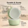 Keababies 2-Pack Baby Bowls with Suctions, Lids and Suction Plates for Baby, Toddler - Silicone Suction Bowls for Baby Boy, Girl, Silicone Bowl BPA-Free - 3-Pack 100% Silicone Baby Plates with Suction view 2