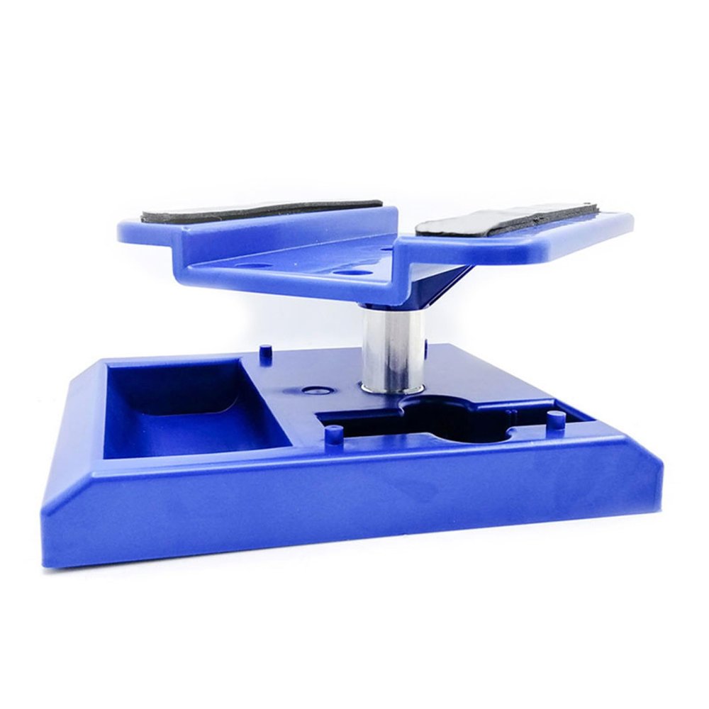 SagaSave RC Car Work Stand Rotation Lift/Lower Perfect for Many 1/8, 1/10 and 1/12 RC Cars, Trucks and Buggies (Blue)