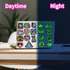 100 Pcs Glow in The Dark Kids Neon Book Stickers for Kindle, Vinyl Waterproof Bookish Water Bottle Laptop Decals Adults, Book Lovers Reading Rewards Decorative Stickers view 3