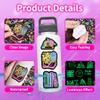 100 Pcs Glow in The Dark Kids Neon Book Stickers for Kindle, Vinyl Waterproof Bookish Water Bottle Laptop Decals Adults, Book Lovers Reading Rewards Decorative Stickers view 4