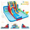 BOUNTECH Inflatable Water Slide, 14 x13FT Kids Mega Waterslide Park w/Super Long Slide for Racing Fun, Ball Pit & Ring-toss, Splash Pool, Blow up Water Slides for Big Kids Outdoor Backyard Party Gifts view 4
