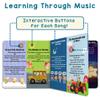 LEARNING BUGS Nursery Rhymes  Sing Along with 28 Favorite Nursery Rhymes, Musical Books for Toddlers, 28-Button Music Book, Musical Toys for Toddlers 1-3 view 2