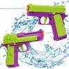 2 Packs Water Gun for Kids Squirt Guns Water Blaster Soaker Toys Water Pistol Toys for Boys Girls Toddlers, Outdoor Beach Swimming Pool Game Summer Party Favor view 1