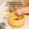 KeaBabies 2-Pack Baby Bowls with Suctions, Lids and 2-Pack Baby Silicone Bibs - Silicone Suction Bowls for Baby Boy, Girl, Silicone Bowls BPA-Free - Waterproof, Easy Wipe Silicone Bib for Kids view 4