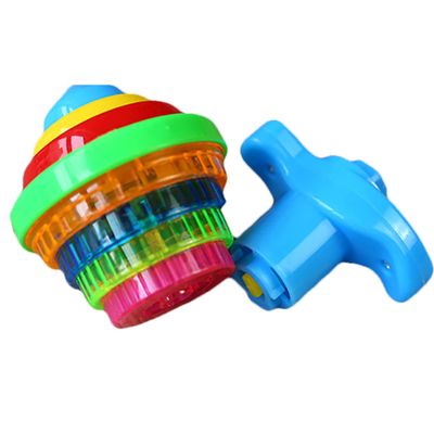 SHITOOMFE Gyroscope Toy Spinning Top Light Up Flashing Spinning Tops Toys Gyroscope Toy with Light Up Toys for Kids Toy Gift, Random Color,Light Up Spinning Tops