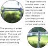 Cargo Climbing Net, Outdoor Tree House, Portable Rope Climbing Net for Playground Play Equipment Decoration (Size : 2 * (6.6 * 9.9ft)) () view 3