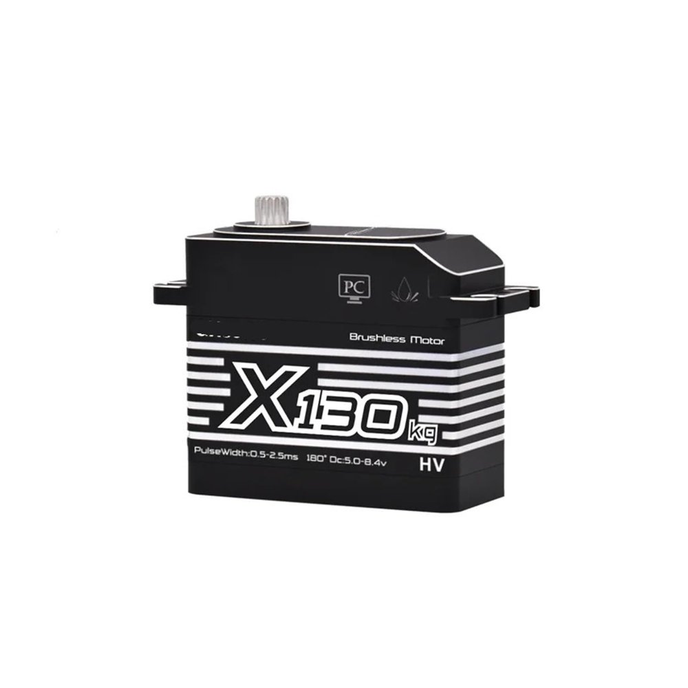 100kg 120kg 130kg 150KG brushless servo high Torque high Pressure Full Metal Gear Waterproof Motor 1/5(130kg brushless)
