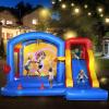 15FT Commercial Halloween Bounce House for Kids Adults, LED Party Light PVC Inflatable Bounce House for Adults, Ball Pit, Outdoor Indoor Kids Large Bounce House with Blower 15x13x10FT view 1