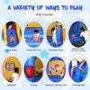 15FT Commercial Halloween Bounce House for Kids Adults, LED Party Light PVC Inflatable Bounce House for Adults, Ball Pit, Outdoor Indoor Kids Large Bounce House with Blower 15x13x10FT view 3