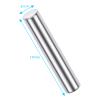 RCHUBAM 50Pcs RC Wheel Hub Nut Pins 2x10 mm RC Axle-Pins Stub Axle Pins Compatible with All 1:10 Scale TRX-4 / Redcat / SCX10 RC Car Parts Truck Replacement Upgrades, Silver view 2
