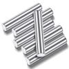 RCHUBAM 50Pcs RC Wheel Hub Nut Pins 2x10 mm RC Axle-Pins Stub Axle Pins Compatible with All 1:10 Scale TRX-4 / Redcat / SCX10 RC Car Parts Truck Replacement Upgrades, Silver view 4