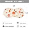 ElliTarr Burp Cloths Cotton Soft Burping Cloths for Babies 22x11 Inch 2 Pack Neutral Absorbent Burp Clothes Rags Towels for Newborn Mushroom view 3