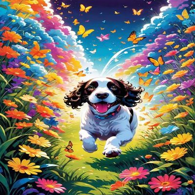 Chasing Butterflies Jigsaw Puzzle for Adults 1000 Pieces,Poster Colorful Animals Puzzle Jigsaw Puzzles Colorful Animals Scene Highly Challenging,Perfect Artwork 20x28.8inch