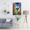 Chasing Butterflies Jigsaw Puzzle for Adults 1000 Pieces,Poster Colorful Animals Puzzle Jigsaw Puzzles Colorful Animals Scene Highly Challenging,Perfect Artwork 20x28.8inch view 3