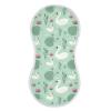ElliTarr Burp Cloths Cotton Soft Burping Cloths for Babies 22x11 Inch 2 Pack Neutral Absorbent Burp Clothes Rags Towels for Newborn Swan Green view 2