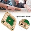 Jwinkumy Shut The Box Game, Wooden 2-4 Player Dice Game with 10 Numbers, Tabletop Game with Rounded Corners, for Adults and Kids, Classic Tabletop Dice Game view 4