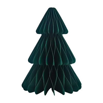10Pieces Festival Christmas Tree Sphere Ornament Stylish Paper Tree Decorations For Indoor And Outside Use