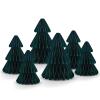 10Pieces Festival Christmas Tree Sphere Ornament Stylish Paper Tree Decorations For Indoor And Outside Use view 4
