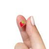 LUV HER The World of Strawberry Shortcake Hypoallergenic Earrings for Girls Ages 4+ - Safe Stud Styles - Jewelry Gift for Sensitive Ears & Cartoon Lovers, 6 Pairs view 3