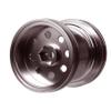 TOOMOD Aluminum WR02 Wheel Hub Rims for Tamiya WR-02 / G6-01 / Konghead Automobile 1/10 RC Big Tire Model Car Upgrades Parts Brown view 4