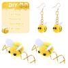 30 Pcs Felt Bees for Crafts Mini Bee Plush Decor Small Wool Felt Bumble Bee Plush Mini Cute Bumble Bee for Bee Gender Reveal Decorations Clothing Hat Gift DIY Crafts view 4