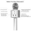 Karaoke Microphone, Microphone For Singing Christmas Birthday Gifts Portable Handheld Mic Speaker Machine For All Smartphones Microphone For Girls Kids Adults All Age view 3