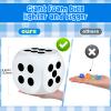 6 Inches Large Foam Dice, Big Educational Giant Dice, Eva Foam Jumbo Dices for Game Nights and Learning Sessions, 1PCS view 2