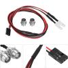 2PCS RC Car LED Light,5mm RC Headlight RC Car Upgr Adlights RC Accessory LED Lights for 1/10 Model Drift Car Vehicle (No. 12 Light red Light) view 3
