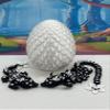 3D Printed Dragons with Dragon Egg, Articulated Black and White Cherry Blossom Dragons, Fidget ADHD Toy Gift for Mom MCD-19-WE view 1