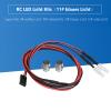 2 Piece RC Car LED Light Upgrade Kit, 5mm RC Headlight for 1/10 Scale Drift Car Vehicle Light Blue LED Adlights (No. 11) view 2